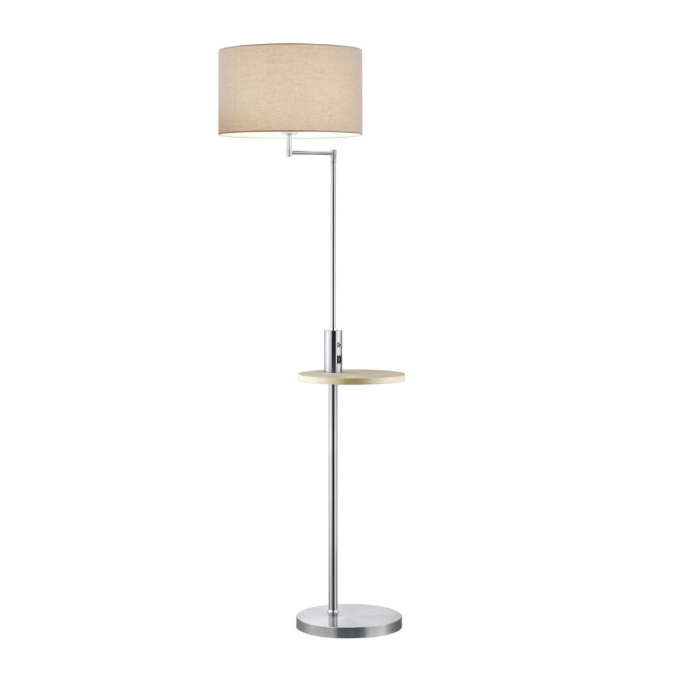 Lampada da terra Trio Leuchten CLAAS Nichel opaco, 1-Luce main product photo