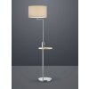 Lampada da terra Trio Leuchten CLAAS Nichel opaco, 1-Luce