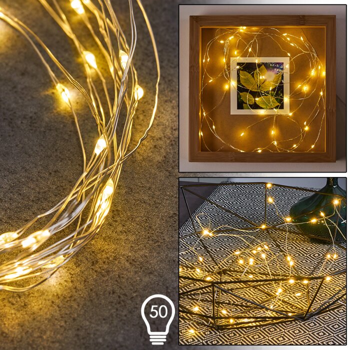 Sondrio Catenaria luminosa LED, 50-Luci