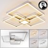 Narpes Plafoniera LED Nichel opaco, 1-Luce