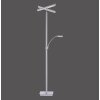 Paul Neuhaus ARTUR Lampada da terra LED Acciaio inox, 2-Luci