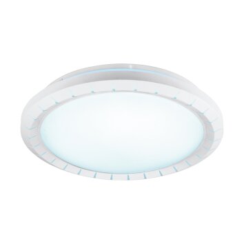 Eglo GUSAMA Plafoniera LED Bianco, 1-Luce